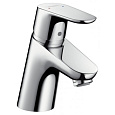 Смеситель для раковины Hansgrohe CoolStart, Eco картридж, со сливным гарнитуром 31738000, хром Смеситель для раковины Hansgrohe CoolStart, Eco картридж, со сливным гарнитуром 31738000, хром