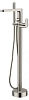 Смеситель для ванны Boheme SPECTRE 459-NB Nickel Brush напольный