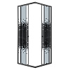 Душевой уголок Niagara Eco NG-1010-14QBLACK (100x100x190) квадратная, раздвиж, профиль черный, стекло мозаика (4мм) Душевой уголок Niagara Eco NG-1010-14QBLACK (100x100x190) квадратная, раздвиж, профиль черный, стекло мозаика (4мм)