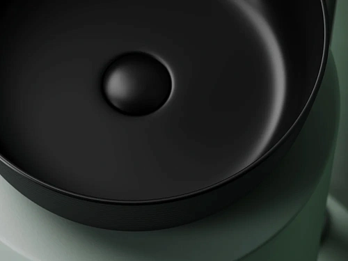 Раковина Ceramica Nova ELEMENT CN6073MB черный матовый накладная Раковина Ceramica Nova ELEMENT CN6073MB черный матовый накладная