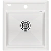 Кухонная мойка Paulmark STEPIA 45 PM114651-WH , белый, 460х510 Кухонная мойка Paulmark STEPIA 45 PM114651-WH , белый, 460х510