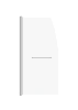 Шторка на ванну Taliente 75x150см, распашная, прозрачное стекло 6мм, профиль хром TA-7515CP