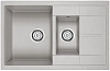 Кухонная мойка Paulmark FESTE, PM237850-GR, серый, 775х495 мм