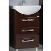 Картинка анонса товара «тумба с раковиной aquaton ария 50 н (1a1402k0aa430) темно-коричневый»