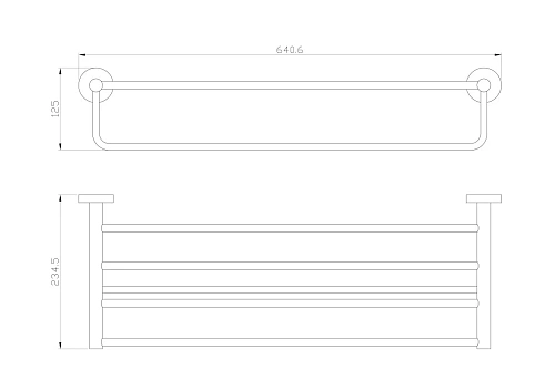 Полотенцедержатель Wonzon & Woghand хром (WW-8181) Полотенцедержатель Wonzon & Woghand хром (WW-8181)