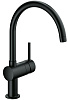 Картинка анонса товара «смеситель для кухни grohe minta, черный бархат (32917ks0)»