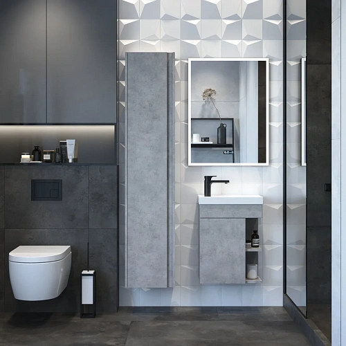 Тумба под раковину BRIZ Чикаго 45 см 241 03-18045-06 00 БТН, бетон Тумба под раковину BRIZ Чикаго 45 см 241 03-18045-06 00 БТН, бетон