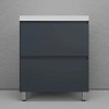 Тумба под раковину Style Line Манхэттен 70 см ЛС-00002375 напольная, графит Тумба под раковину Style Line Манхэттен 70 см ЛС-00002375 напольная, графит