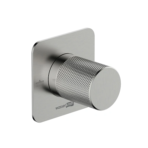 Переключатель потоков WasserKRAFT A296 на 2 выхода никель Переключатель потоков WasserKRAFT A296 на 2 выхода никель