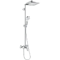 Душевая система hansgrohe Crometta E 240 1jet Showerpipe 27284000 Душевая система hansgrohe Crometta E 240 1jet Showerpipe 27284000