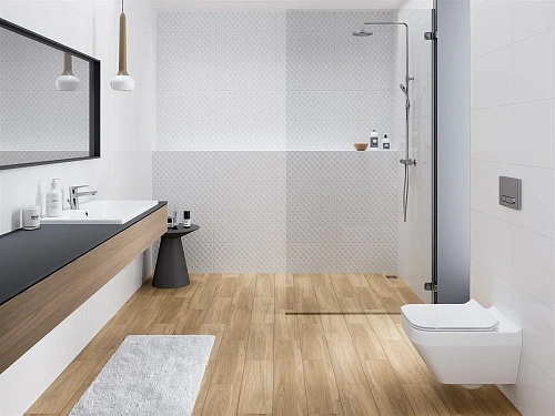 Вставка Cersanit Deco орнамент золотистый 29,8x59,8 DE2L381 Вставка Cersanit Deco орнамент золотистый 29,8x59,8 DE2L381