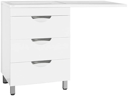 Тумба под раковину Style Line Жасмин 60 (3 ящ.), Космос/Даллас 120, Люкс PLUS ЛС-00000644 Тумба под раковину Style Line Жасмин 60 (3 ящ.), Космос/Даллас 120, Люкс PLUS ЛС-00000644