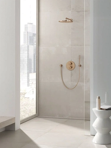 Верхний душ GROHE Rainshower с кронштейном, теплый закат матовый (26066DL0) Верхний душ GROHE Rainshower с кронштейном, теплый закат матовый (26066DL0)