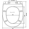 Крышка-сиденье BERGES Real SO 011503 Крышка-сиденье BERGES Real SO 011503