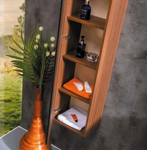 Шкаф-пенал Boheme CAPOLDA dark wood 849-120-D Шкаф-пенал Boheme CAPOLDA dark wood 849-120-D