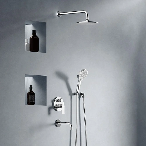 Душевая система Damixa Apollo 947510000 встраиваемая, хром Душевая система Damixa Apollo 947510000 встраиваемая, хром