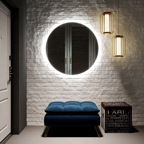 Зеркало Silver mirrors Savanna (LED-00002603) с подсветкой RGB D1000 Зеркало Silver mirrors Savanna (LED-00002603) с подсветкой RGB D1000