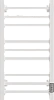 Полотенцесушитель электрический EWRIKA Пенелопа КВ 80х40, белый 538304