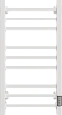 Полотенцесушитель электрический EWRIKA Пенелопа КВ 80х40, белый 538304 Полотенцесушитель электрический EWRIKA Пенелопа КВ 80х40, белый 538304