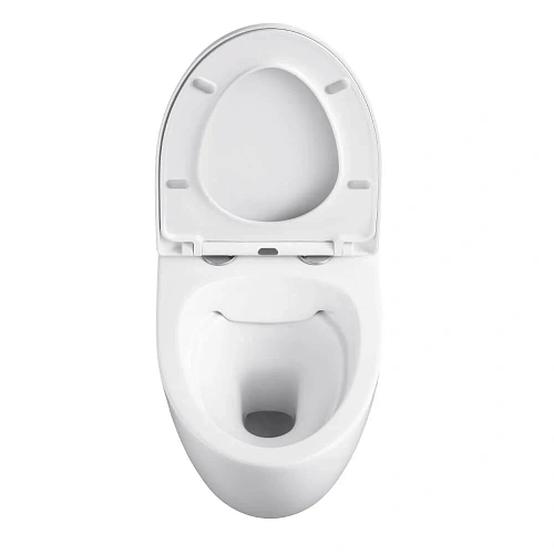 Унитаз подвесной Black&White W-751 Rimless / UF seat cover / Fixing screw (530x375x380) 751W00 Унитаз подвесной Black&White W-751 Rimless / UF seat cover / Fixing screw (530x375x380) 751W00