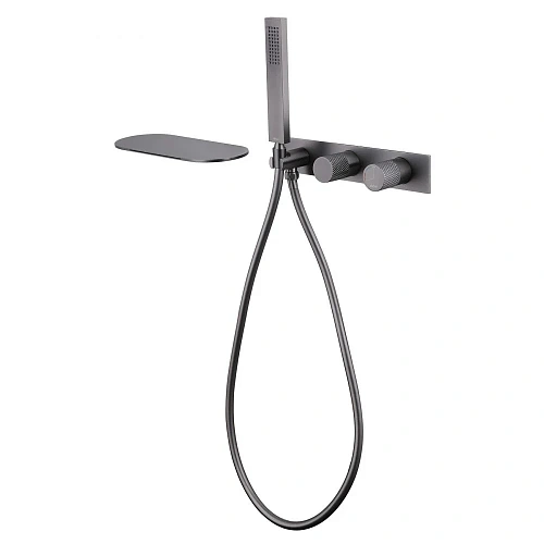 Смеситель для ванны ABBER Rund AF8731NG скрытого монтажа, никель Смеситель для ванны ABBER Rund AF8731NG скрытого монтажа, никель