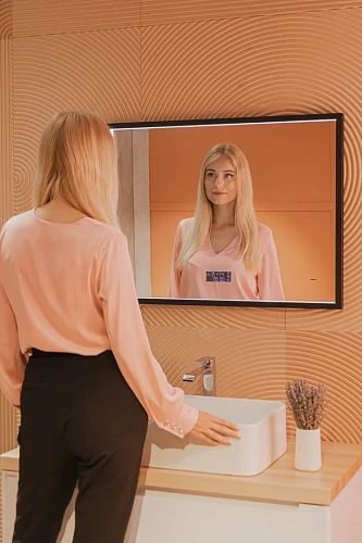 Зеркало Silver mirrors Эдисон - МЕТЕО 800х600 бесконтактный сенсор, погодный модуль LED-00002764 Зеркало Silver mirrors Эдисон - МЕТЕО 800х600 бесконтактный сенсор, погодный модуль LED-00002764