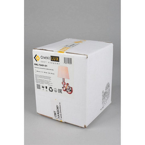 Светильник настенный (Бра) Omnilux Mozatte OML-72401-01 Светильник настенный (Бра) Omnilux Mozatte OML-72401-01