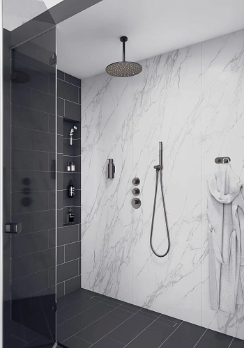 Душевая система Timo Saona SX-2399/18SM встраиваемая с термостатом черное золото Душевая система Timo Saona SX-2399/18SM встраиваемая с термостатом черное золото