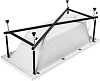 Картинка анонса товара «каркас для ванны aquanet bright 145x70 00239594»