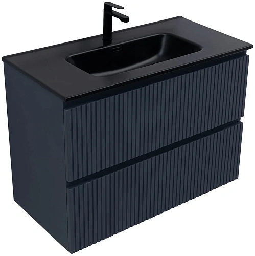 Тумба под раковину Aquanet Джейн Flat 90 маренго 00335430 подвесная Тумба под раковину Aquanet Джейн Flat 90 маренго 00335430 подвесная