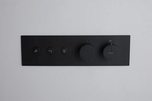 Смеситель для ванны Allen Brau Liberty 5.33003-31 (с внутренней частью) черный матовый Смеситель для ванны Allen Brau Liberty 5.33003-31 (с внутренней частью) черный матовый