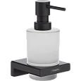 Дозатор жидкого мыла Hansgrohe AddStoris 41745670 матовый черный Дозатор жидкого мыла Hansgrohe AddStoris 41745670 матовый черный