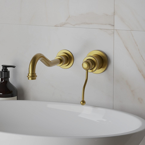 Смеситель для раковины Paini Duomo 88F3208 встраиваемый, старая бронза Смеситель для раковины Paini Duomo 88F3208 встраиваемый, старая бронза