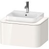 Картинка анонса товара «тумба под раковину duravit happy d.2 plus hp494002222 подвесная 65 см белая»