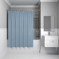Штора для ванны Iddis 200x180 см светло-серый PE (P09PE18i11) Штора для ванны Iddis 200x180 см светло-серый PE (P09PE18i11)