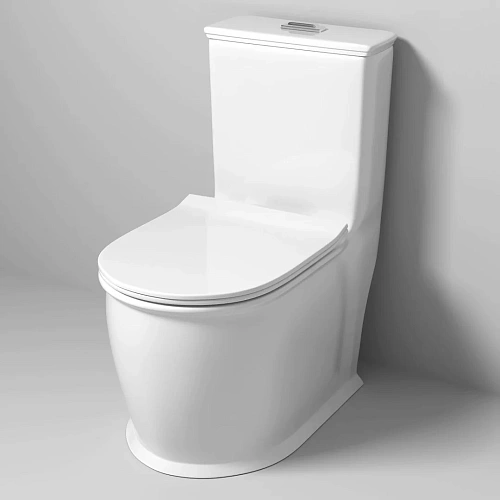 Унитаз напольный GROSSMAN GR-4492S Retro 670x350x825 моноблок безободковый с тонкой крышкой Унитаз напольный GROSSMAN GR-4492S Retro 670x350x825 моноблок безободковый с тонкой крышкой