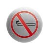Табличка Nofer 16730.2.S не курить, хром матовый
