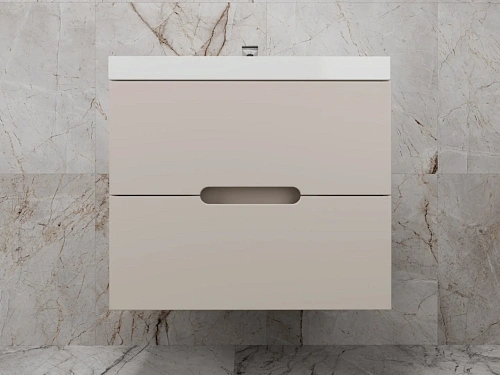 Тумба под раковину Style Line Матис 70, Classic 70, (2 ящика), крем, эмаль подвесная ЛС-00002309 Тумба под раковину Style Line Матис 70, Classic 70, (2 ящика), крем, эмаль подвесная ЛС-00002309