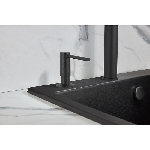 Дозатор жидкого мыла Milacio Ultra (MC.931.AN) антрацит Дозатор жидкого мыла Milacio Ultra (MC.931.AN) антрацит