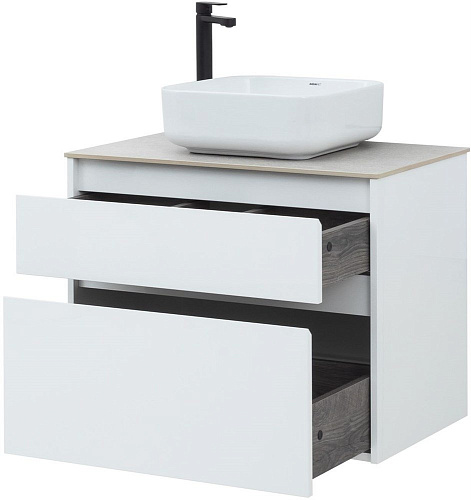 Тумба под раковину Aquanet Nova Lite 75 белый (2 ящика) 00242272 Тумба под раковину Aquanet Nova Lite 75 белый (2 ящика) 00242272