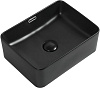 Картинка анонса товара «раковина aquanet perfect-1-mb 40,5 накладная, черная матовая perfect-1-mb»