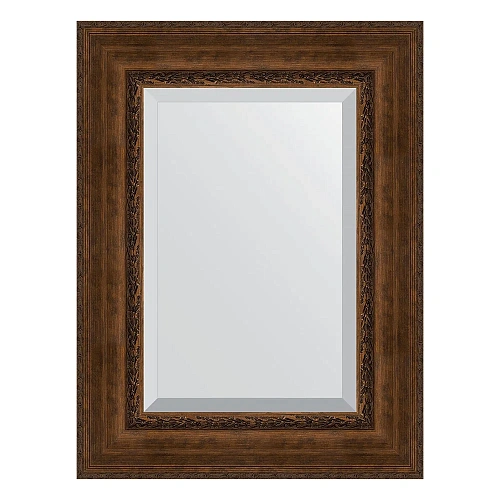 Зеркало в багетной раме Evoform Exclusive BY 3403 62 x 82 см, состаренная бронза с орнаментом Зеркало в багетной раме Evoform Exclusive BY 3403 62 x 82 см, состаренная бронза с орнаментом