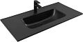 Раковина Aquanet Flat 90 черная матовая 00329256 Раковина Aquanet Flat 90 черная матовая 00329256