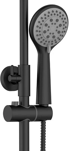 Душевая система Orange Thermo T02S3-912b c термостатом, черный матовый Душевая система Orange Thermo T02S3-912b c термостатом, черный матовый