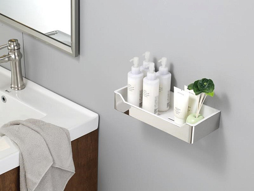 Полка Rush Edge ED77164A прямоугольная, хром Полка Rush Edge ED77164A прямоугольная, хром