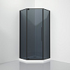 Картинка анонса товара «душевой уголок black&amp;white s815 bg (900х900х1950) 815900g»
