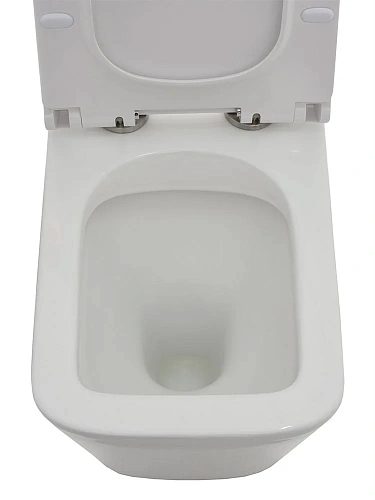 Чаша напольного унитаза AQUAme Rimless AQM1003 с сиденьем SoftClose, горизонтальный выпуск 680x360x4 Чаша напольного унитаза AQUAme Rimless AQM1003 с сиденьем SoftClose, горизонтальный выпуск 680x360x4