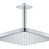 Верхний душ GROHE Tempesta CUBE 250, квадратный (низ-хром, верх-белый) + Душевой кронштейн потолочны 26688000 Верхний душ GROHE Tempesta CUBE 250, квадратный (низ-хром, верх-белый) + Душевой кронштейн потолочны 26688000