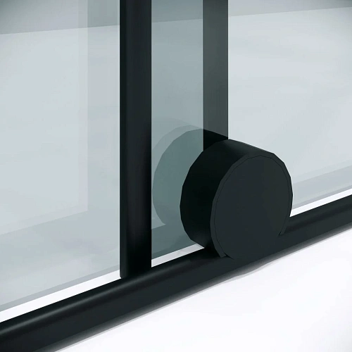 Душевая перегородка Niagara Nova NG-671-12BLACK (120х200) черный матовый, раздвижная, стекло прозрачное Душевая перегородка Niagara Nova NG-671-12BLACK (120х200) черный матовый, раздвижная, стекло прозрачное