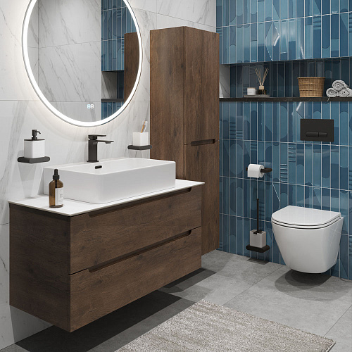 Тумба со столешницей и раковиной BelBagno ETNA 100 etna100rw-kepbo-1338-set подвесная ETNA100RW-KEPBO-1338-SET Тумба со столешницей и раковиной BelBagno ETNA 100 etna100rw-kepbo-1338-set подвесная ETNA100RW-KEPBO-1338-SET